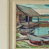 "Marine motif" by Gunnar Pettersson