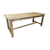 Table de ferme plateau brut