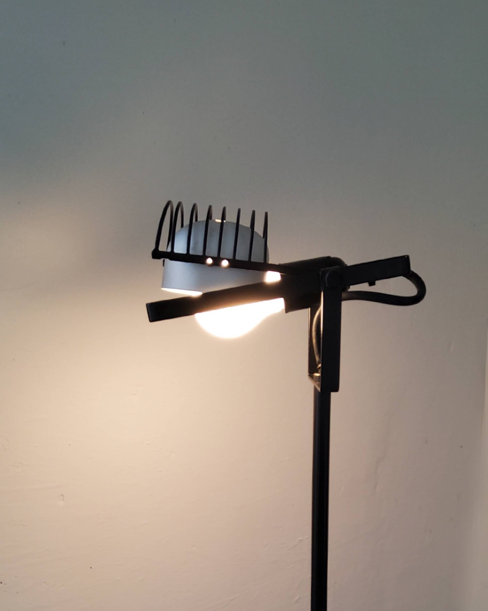 "sintesi terra" floor lamp, eternesto gismondi - 1970s