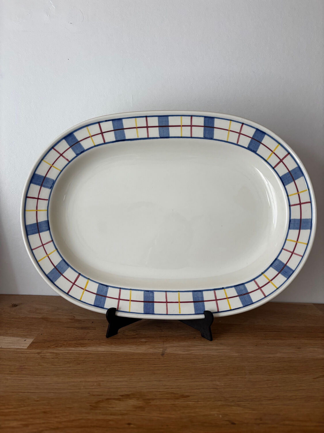 Oval plate Villeroy and Boch model Odette