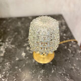 Glass "cone" globe lamp