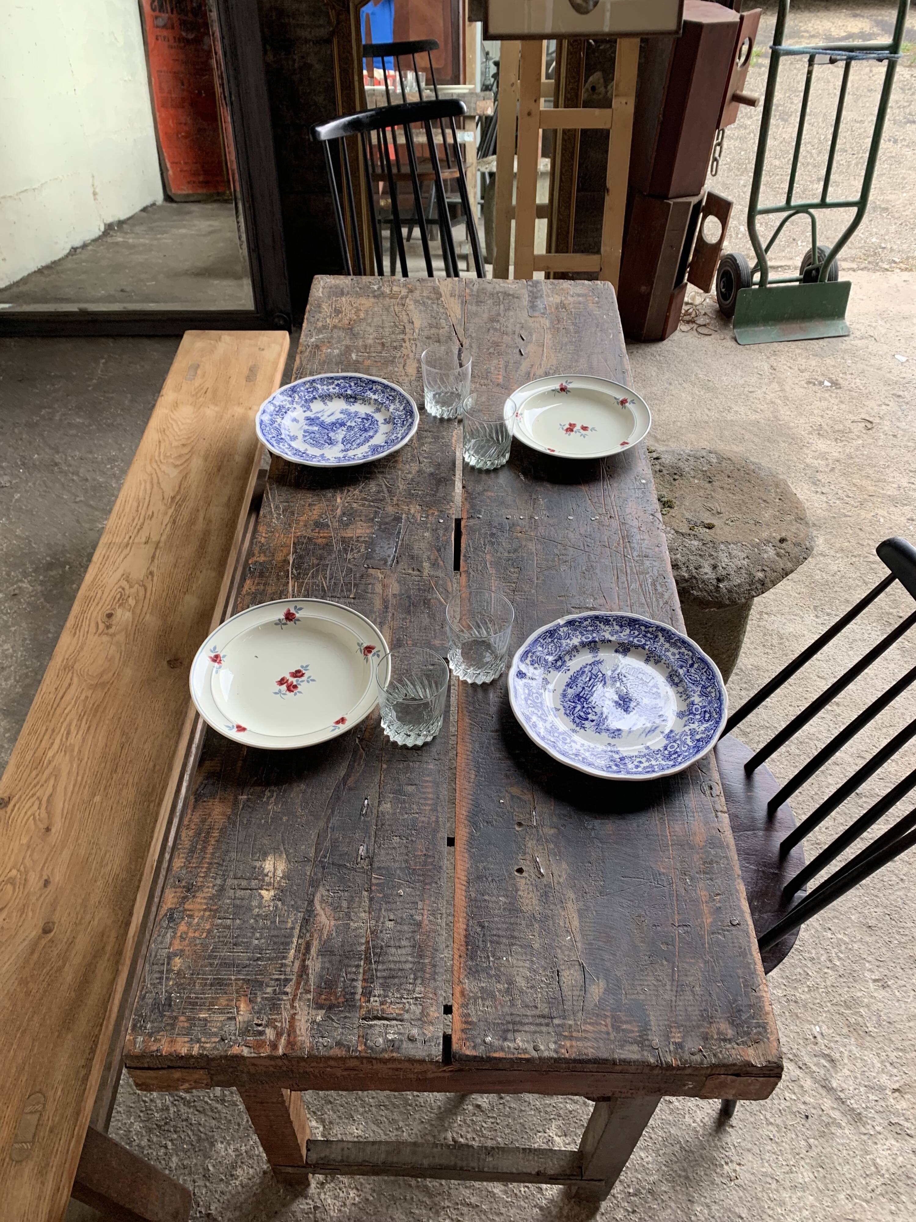Table de fleuriste