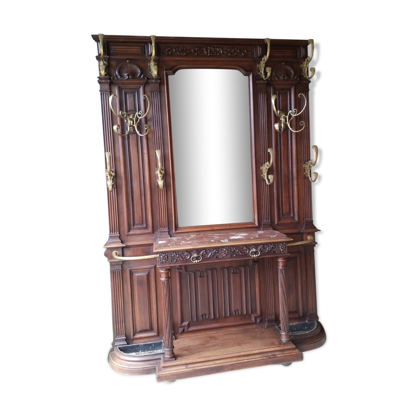 Cloakroom coat rack