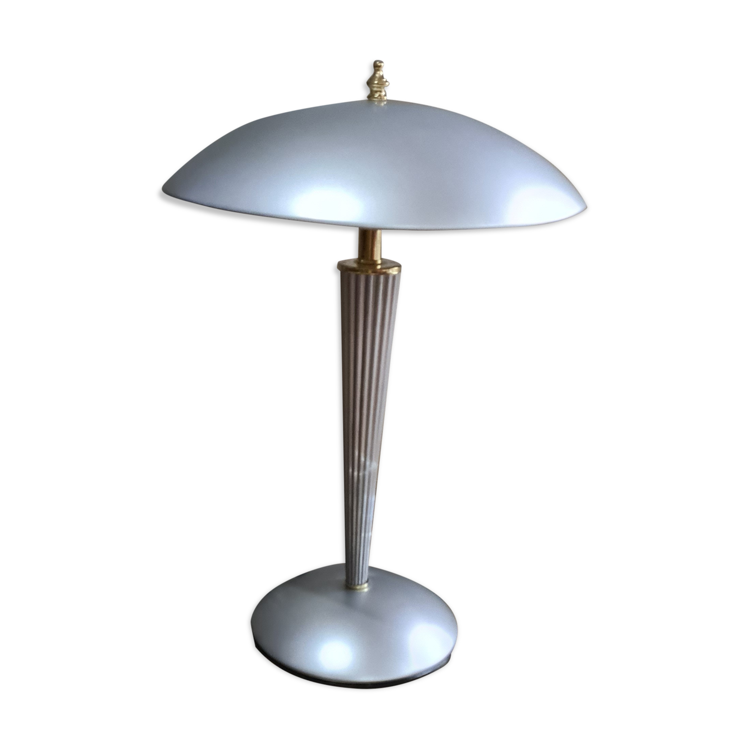 Mushroom lamp touch lamp grey