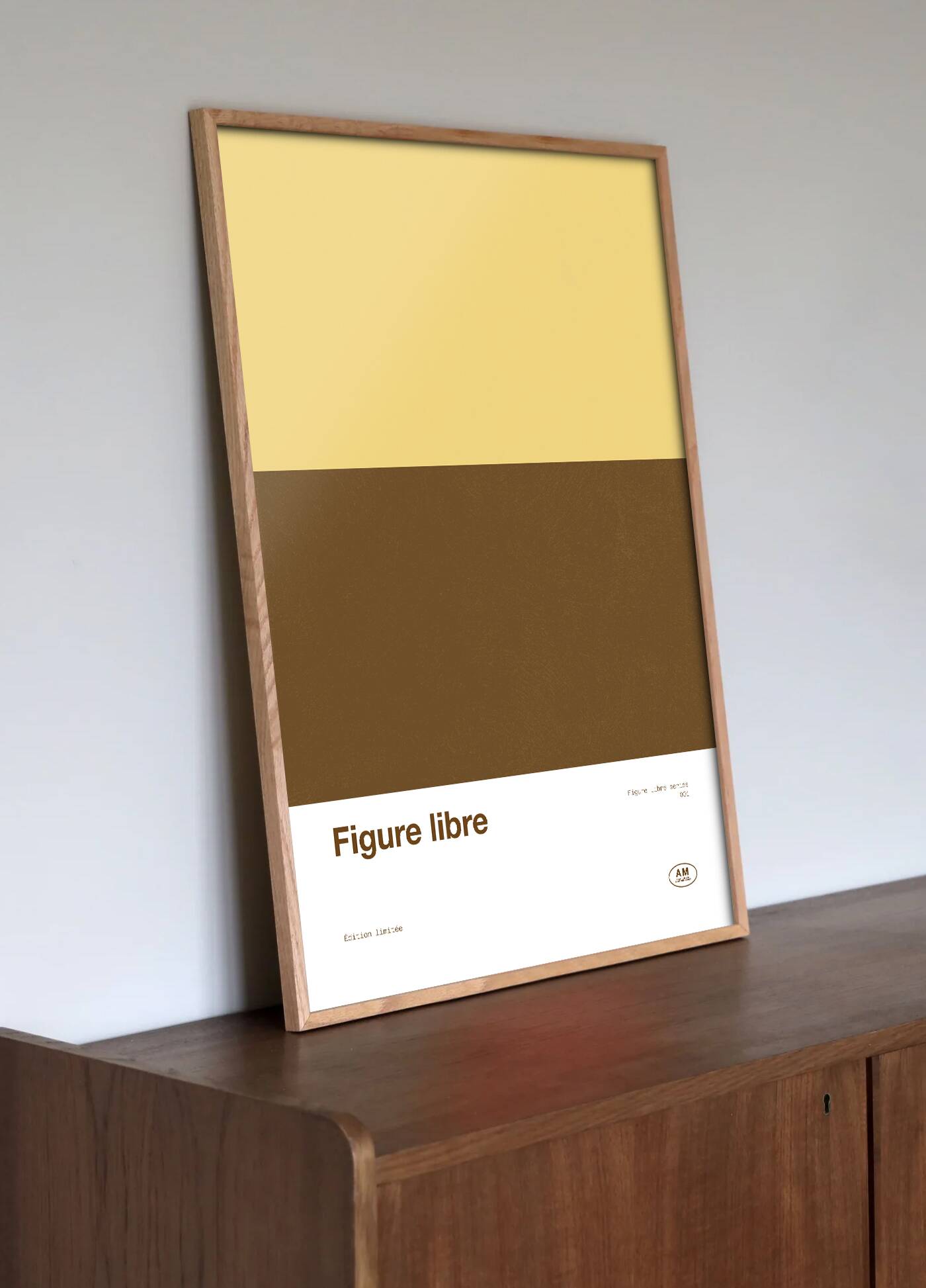 Figure Free 002 - Art Print