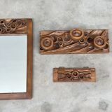 Vestiaire brutaliste années 50