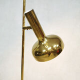 Vintage design brass floor lamp spot vloerlamp Mad men style