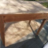 wooden bistro table, vintage, countryside, bohemian