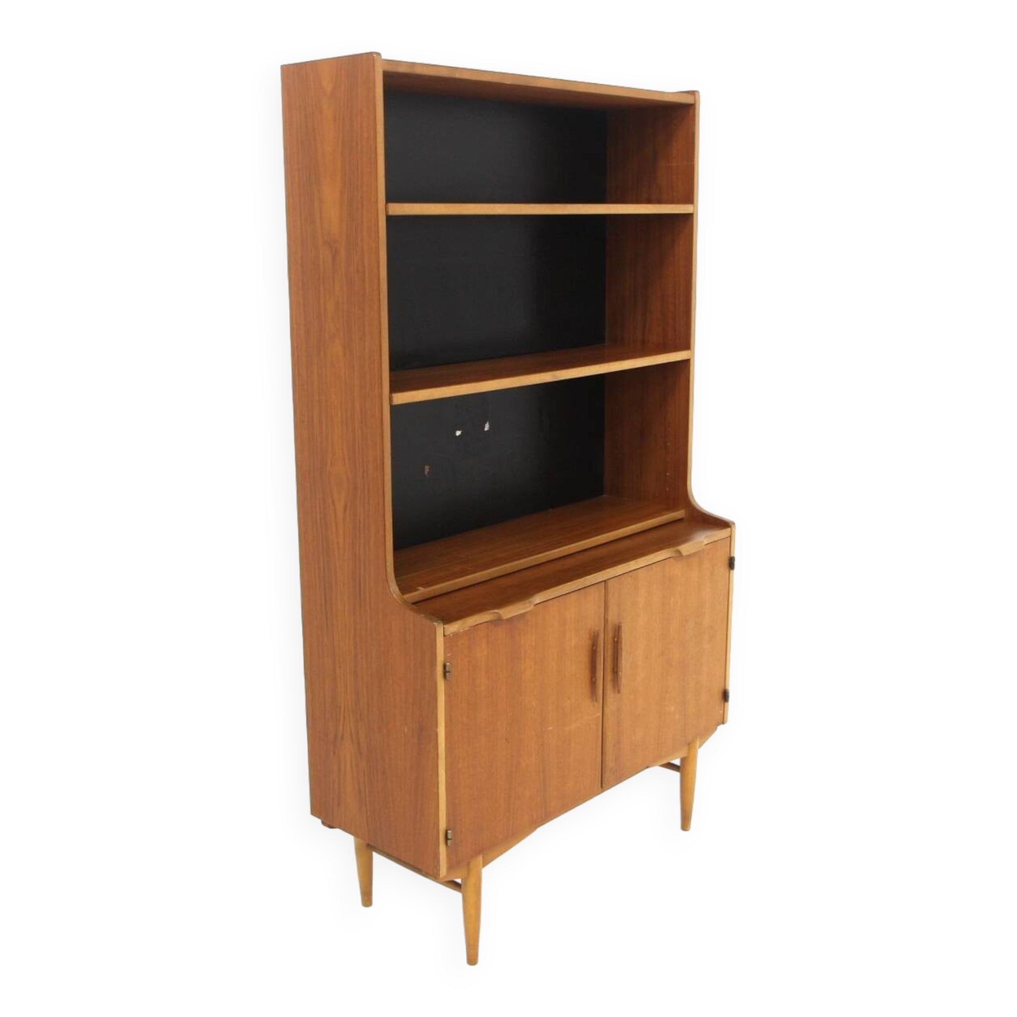 Scandinavian teak secretary, Hugo Troeds, Bjärnum, Sweden, 1950