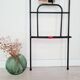 Cloakroom metal coat rack with balls from the 60s