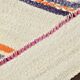 2x11 Brown & Cream Vintage Kilim Runner Rug, 75x337Cm