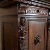 Renaissance Revival Sideboard in Oak