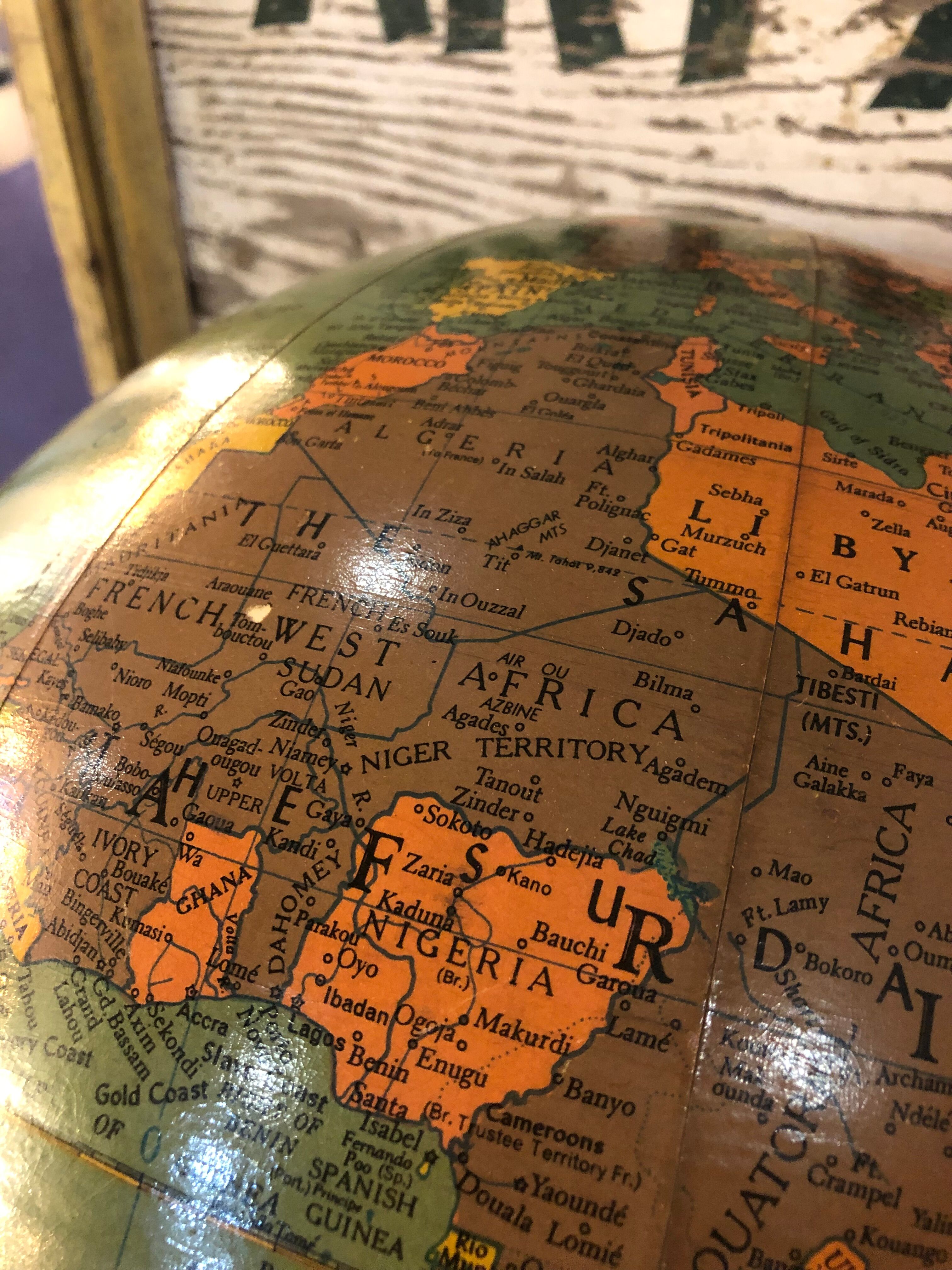 World map USA year 40