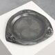 Art Nouveau triangular tin pewter dish, The Netherlands ca. 1900