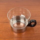 Ensemble de verres à thé et plateau allemands du milieu du siècle moderne de WMF, années 1960, lot de 7