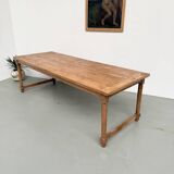 Table de ferme en hêtre XL