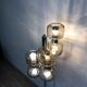 Floor lamp 6 lights 70s