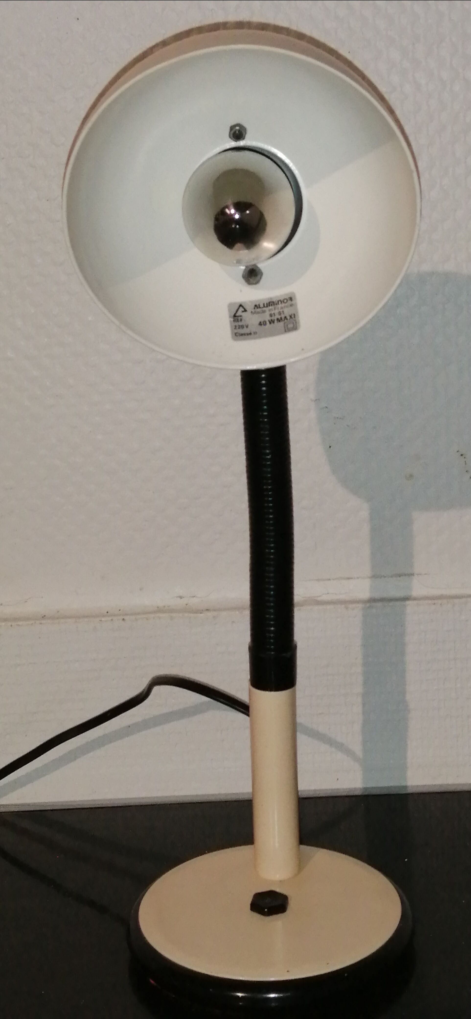 Aluminor desk lamp 1970, made in France