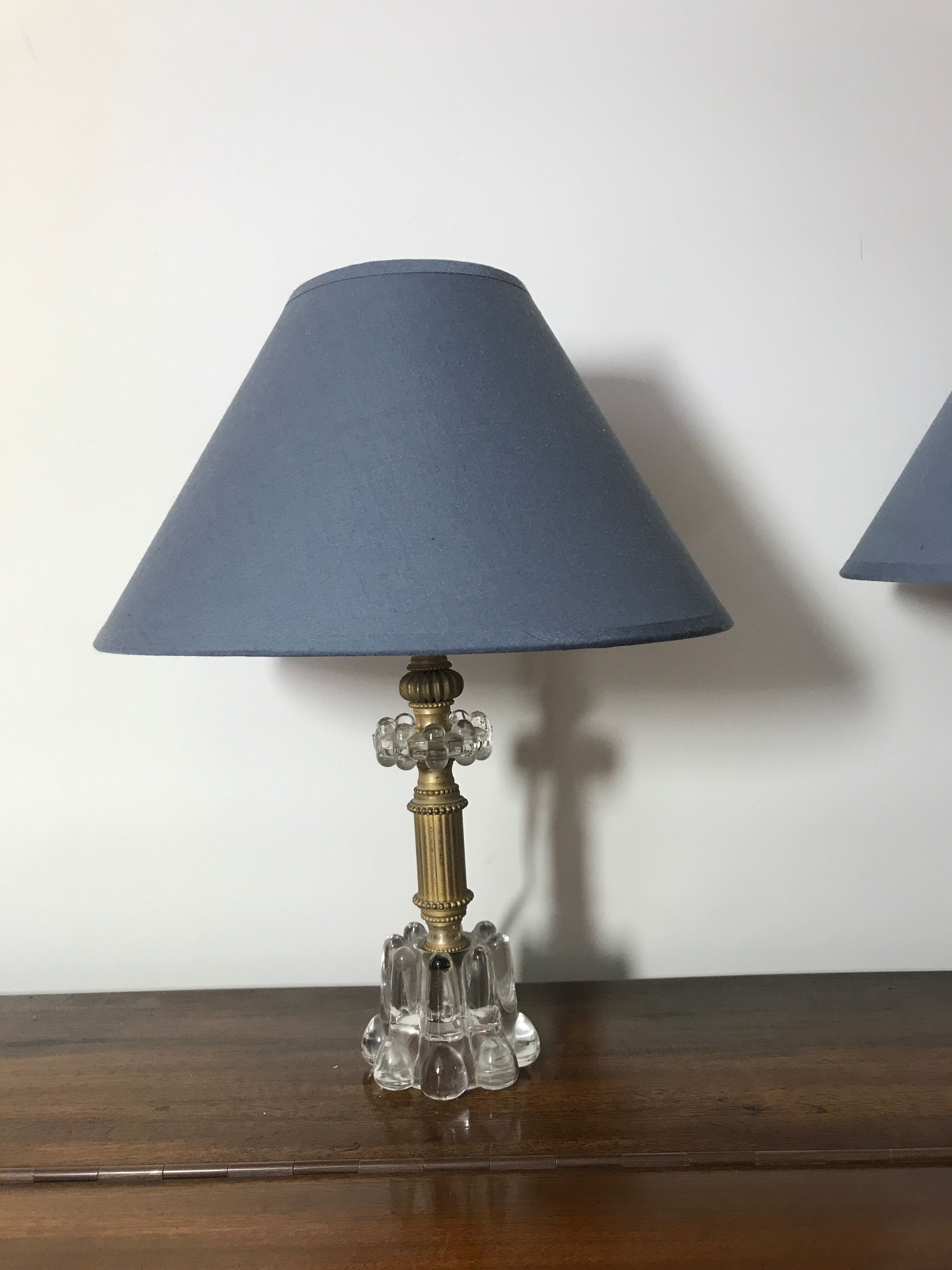 Pair of 60s bedside lamps