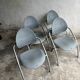 4 chaises postmodernes italiennes Gazzaro