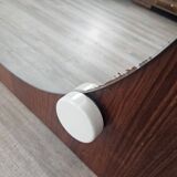Vintage 70s teak mirror