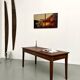 Oak and cherry table, 1950