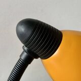Vintage orange painted metal desk lamp