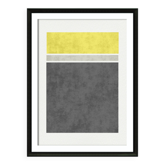 Illustration - A3 Shapes Poster 004
