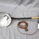 Vintage lamp from aluminor