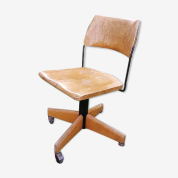 Height-adjustable desk chair, vintage,  STOLL