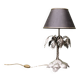 Silver-plated palm lamp, 1910, Thomas Bradbury & Sons