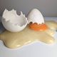 Broken egg alabaster sculpture lamp by Marco Ricciardi, Italy, 1980s