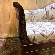 Charles X period Recamier bench