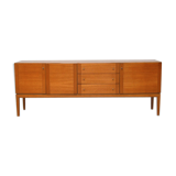 Sideboard 210cm in blond teak, 1970