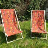 Chilean, vintage deckchairs