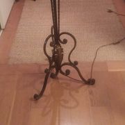 1950 wrought iron lampshade