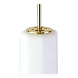 Opaline Glass Pendant by Limburg, Germany, 1970s