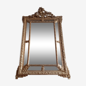 Miroir à parcloses style Louis XV 100x170cm