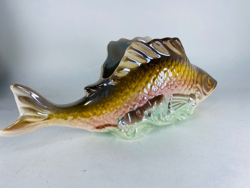 Empty vintage fish bag 1960 Bequet Belgium