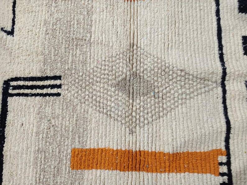 Beni Orain rug, handmade Moroccan rug, 150/250cm