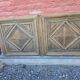 Pair of old solid oak doors