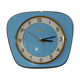 Blue Bayard formica clock