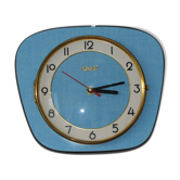Blue Bayard formica clock