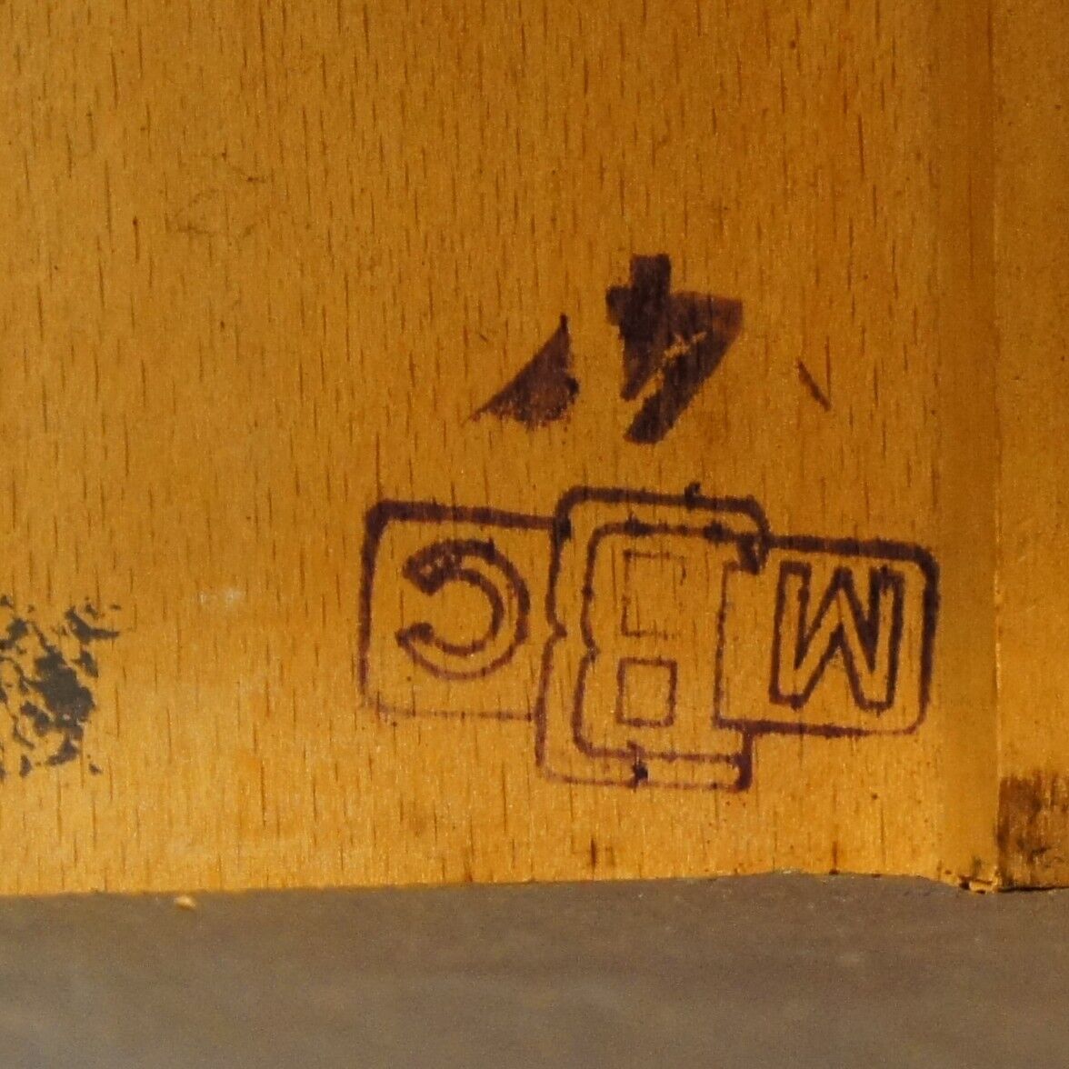 Vintage Parisian "MBC" Buffet