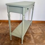 Celadon reception stool
