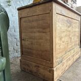 Old small wooden counter