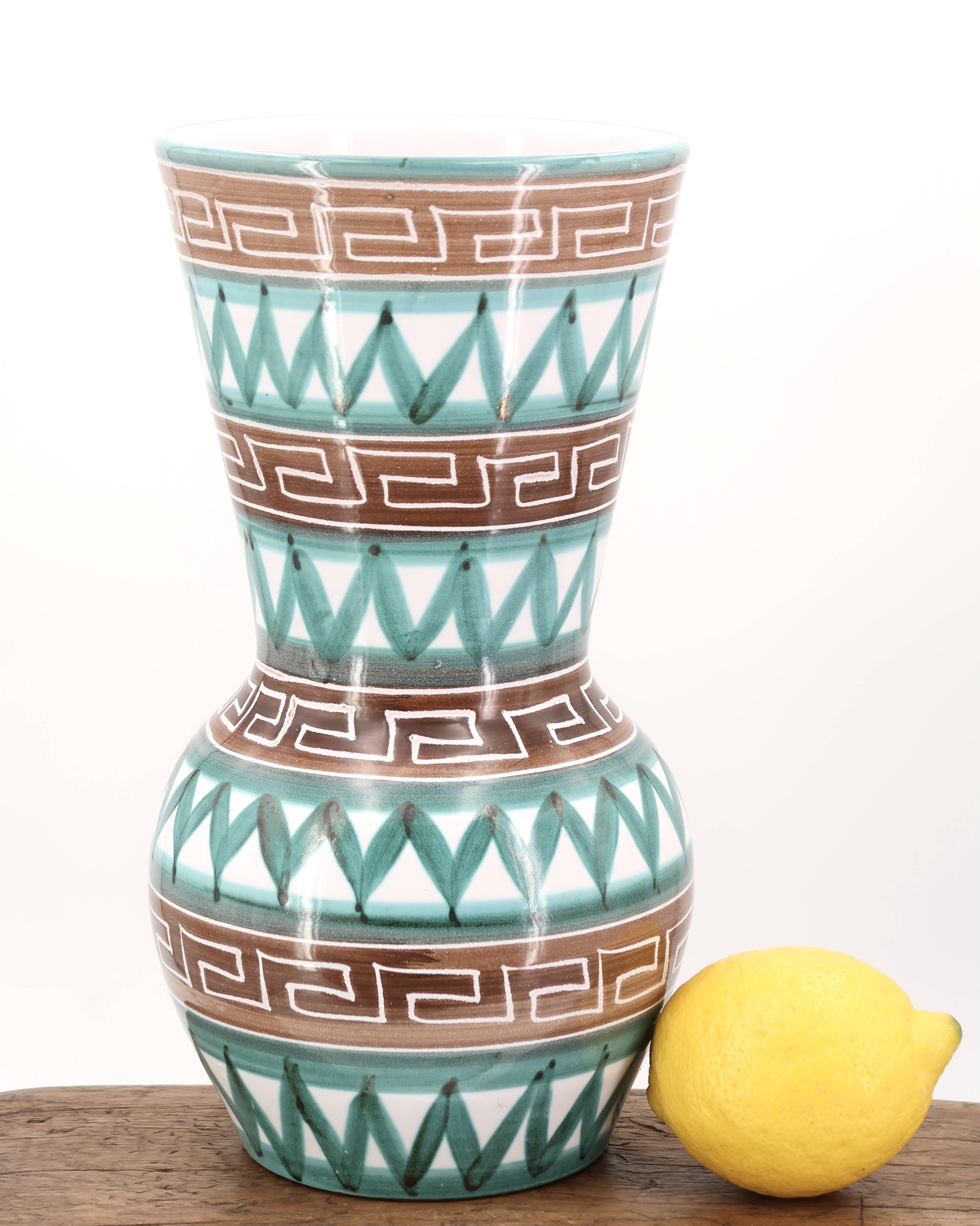 ceramic vase by Robert Picault, Vallauris 1960s