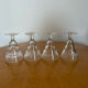 Verres à pieds de bistrot Duralex vintage