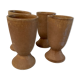 Ensemble de 4 tasses mugs en grès