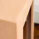 Jean-michel frank - table d’appoint gainée de cuir
